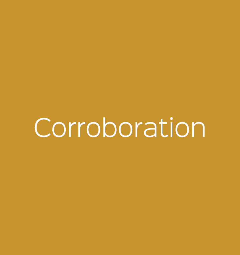 Corroboration
