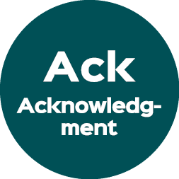 Ack Acknowledgment