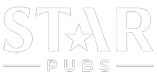 A logo for Star Pubs. Description generated by AI